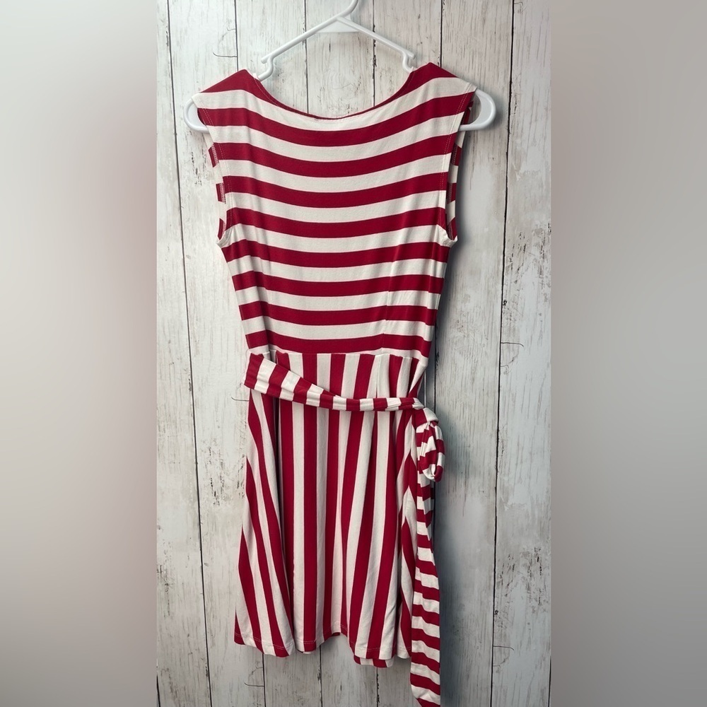 LOFT Red and White Striped Top size 0 - Picture 10 of 10